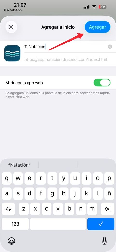 Confirmar Agregar
